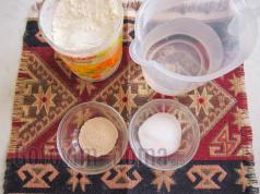Armēņu maize mājās, recepte ar fotogrāfijām