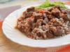 Елда на фурна: рецепти със снимки Как да се пече елда с месо във фурната