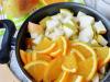 Συνταγή με φωτογραφίες βήμα-βήμα για χειμωνιάτικη μαρμελάδα αχλάδι με λεμόνι και πορτοκάλι Διάφανη μαρμελάδα αχλάδι με πορτοκάλι