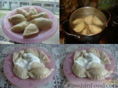 Hur man lagar dumplings: instruktioner från knådning av degen till servering av läckra dumplings