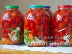 Консервированные помидоры: рецепты и тонкости приготовления Маринованные помидоры на зиму «пальчики оближешь»