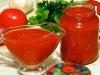 Salsa di pomodoro piccante con basilico